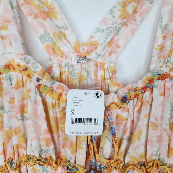 Free People Dance With Me Printed Maxi Dress - Picture 11 of 12